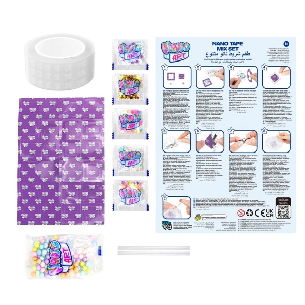 NANO ART TAPE MIX - 6 DESIGNS