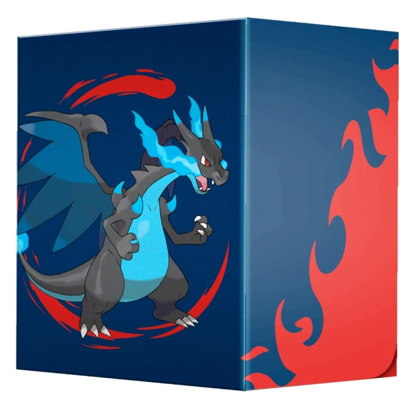 POKEMON MEGA CHARIZARD X 100+ DECK BOX