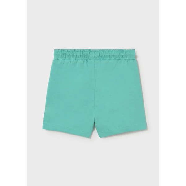MAYORAL SET COTTON JERSEY SHORT SLEEVES TURQUOISE 