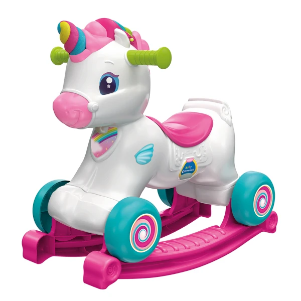 BABY CLEMENTONI EDUCATIONAL BABY TODDLER TOY UNICORN RINA 3 IN 1 FOR 12-36 MONTHS