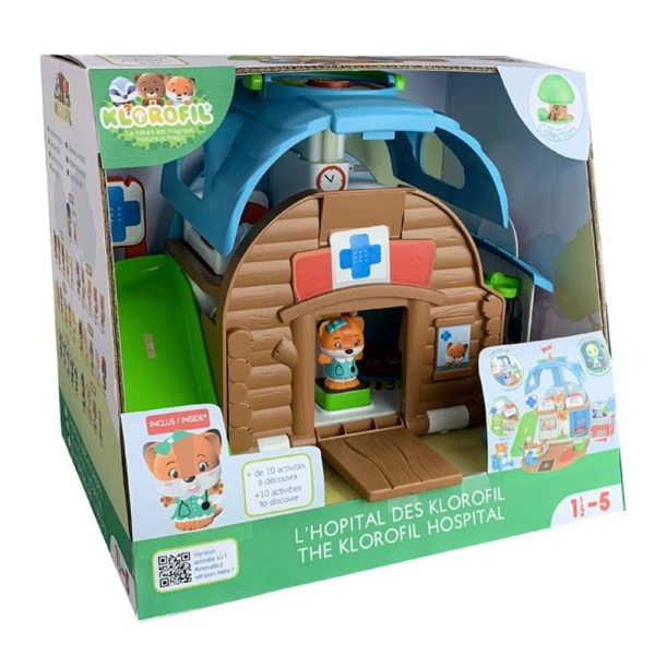 KLOROFIL EDUCATIONAL TOY CARE CENTER WITH 1 CHARACTER & ACCESSORIES