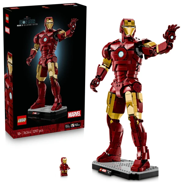 LEGO®  MARVEL ΆΙΡΟΝ ΜΑΝ MARK 3 ΣΥΛΛΕΚΤΙΚΗ ΈΚΔΟΣΗ