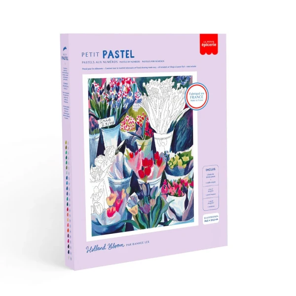 PETIT PASTEL PAINT BY NUMBERS - HOLLAND BLOOM