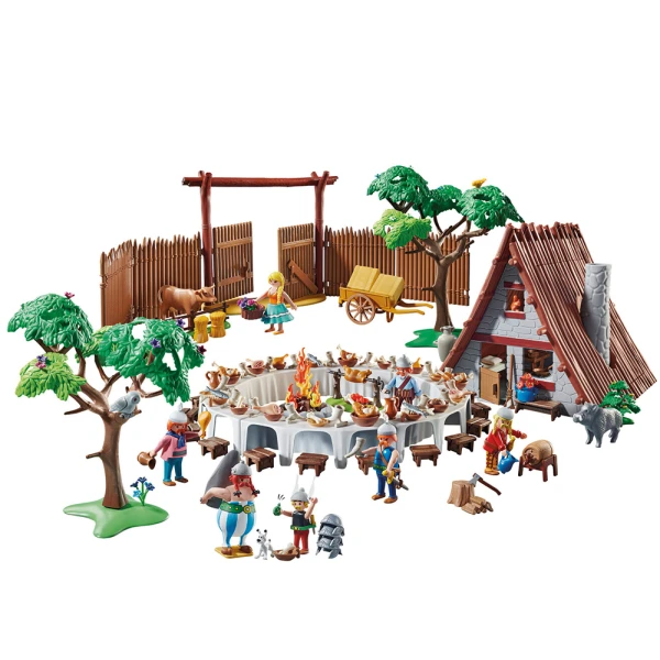 PLAYMOBIL ASTERIX ΓΙΟΡΤΗ ΣΤΟ ΓΑΛΑΤΙΚΟ ΧΩΡΙΟ