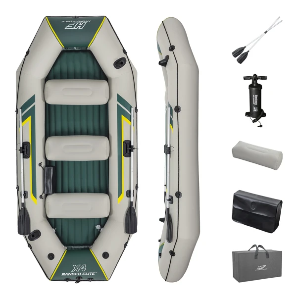 BESTWAY HYDRO-FORCE RANGER ELITE X4 ΣΕΤ ΒΑΡΚΑ RAFT 320X148X47 cm