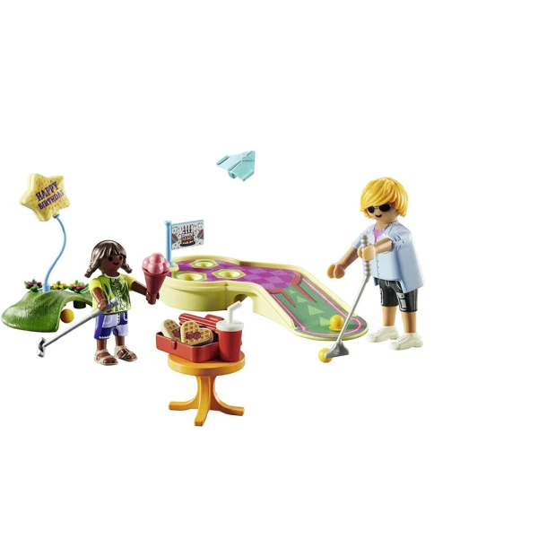 PLAYMOBIL CITY LIFE GIFT SET MINI-GOLF ΠΑΡΤΥ