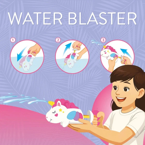 LEGAMI WATER BLASTER UNICORN