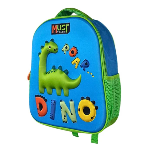 MUST TEAM PRESCHOOL BACKPACK 26x10x32 cm WITH 1 COMPARTMENT – 3D EVA DINO