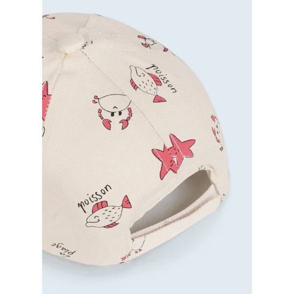 MAYORAL PRINTED HAT RED