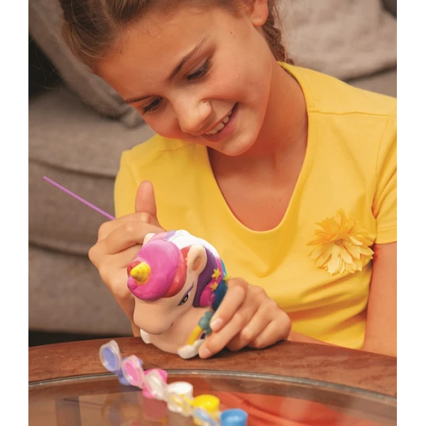 4M PAINT YOUR OWN MONEY BANK - UNICORN