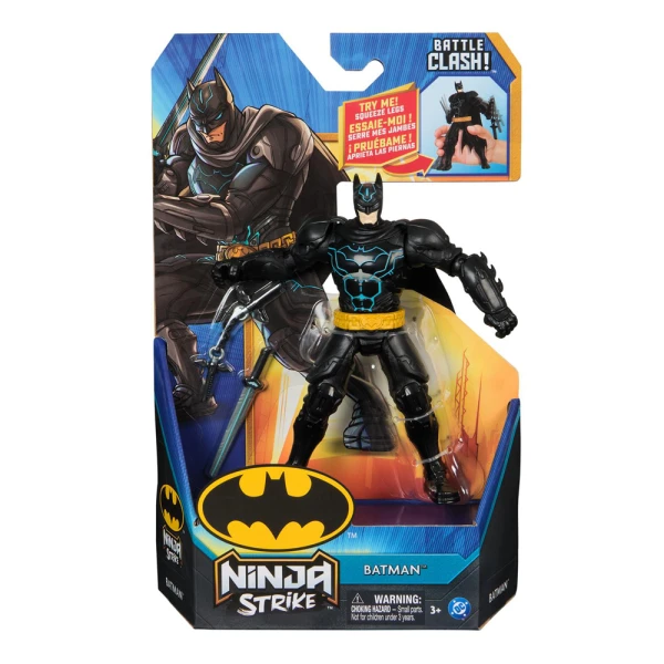 BATMAN NINJA STRIKE FIGURES WITH BATTLE MOVEMENT 15 cm - 4 DESIGNS