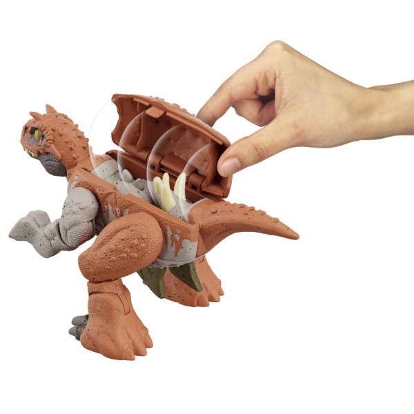 JURASSIC WORLD DINOSAURS 2 IN 1 - CARNOTAURUS & STEGOSAURUS