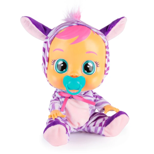 CRY BABIES - INTERACTIVE BABY DOLL CRIES REAL TEARS - ZENA ZEBRA