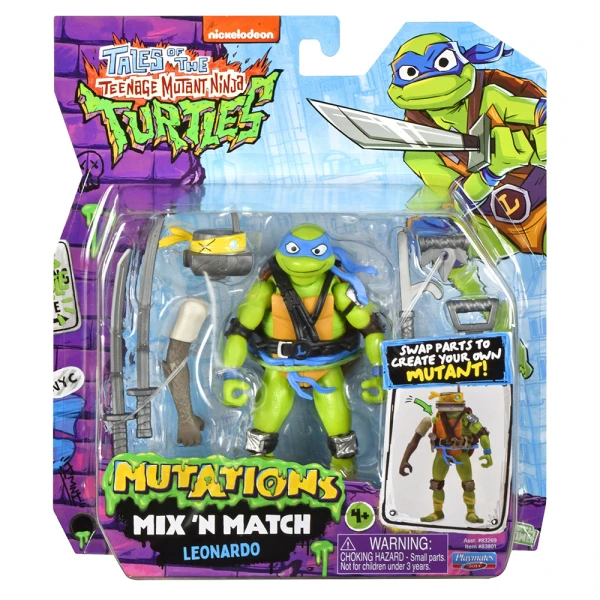 TMNT FIGURE 12 cm MIX & MATCH - LEONARDO