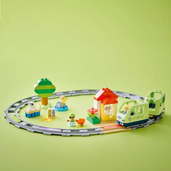 LEGO® DUPLO® TOWN ΔΙΑΔΡΑΣΤΙΚΟ ΤΡΕΝΟ ΓΙΑ ΠΕΡΙΠΕΤΕΙΕΣ