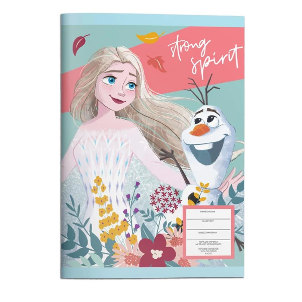 NOTEBOOK PIN 17X25 40 SHEETS FROZEN 2 - 2 DESIGNS
