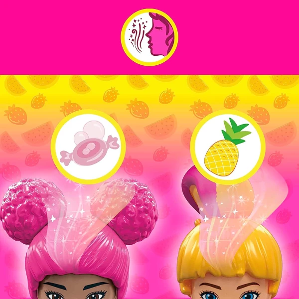 MEGA BARBIE COLOR REVEAL - TRAIN N WASH PETS 152 pcs