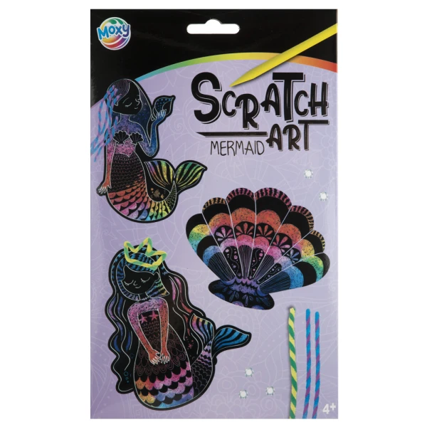 ΧΕΙΡΟΤΕΧΝΙΑ DIY SCRATCH 4 ΤΕΜ. - 4 ΣΧΕΔΙΑ