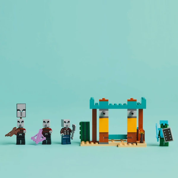 LEGO® MINECRAFT® THE ILLAGER DESERT PATROL