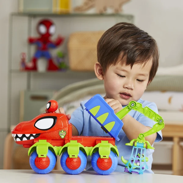 SPIDEY AND HIS AMAZING FRIENDS DINO WEBS TEAM VEHICLE