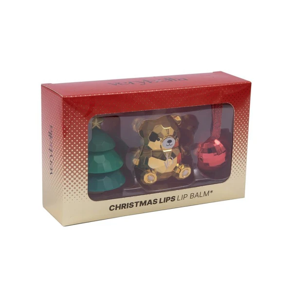 VERY BELLA ΣΕΤ ΔΩΡΟΥ CHRISTMAS LIPS LIP BALM