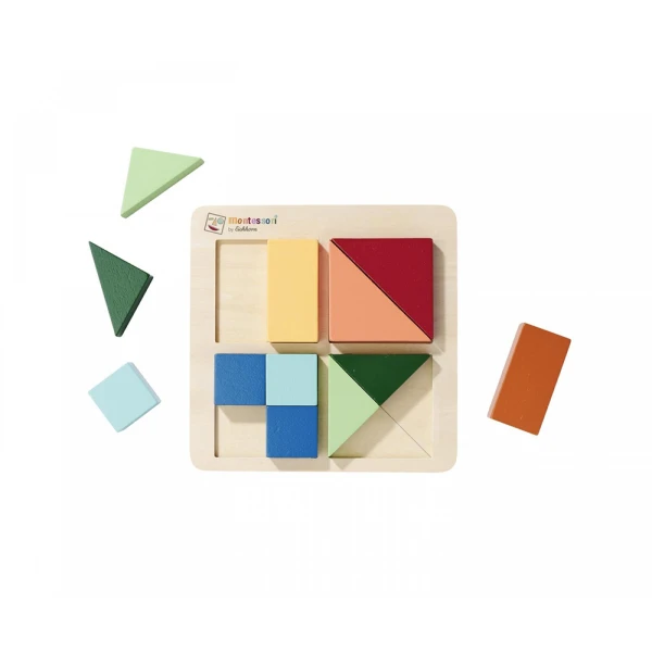 EICHHORN MONTESSORI ΕΚΠΑΙΔΕΥΤΙΚΟ ΠΑΖΛ ΜΕ ΣΧΗΜΑΤΑ