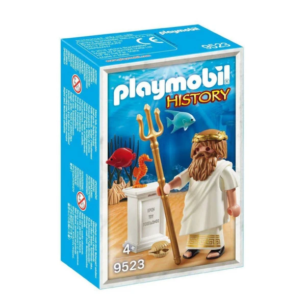 PLAYMOBIL HISTORY FIGURE POSEIDON