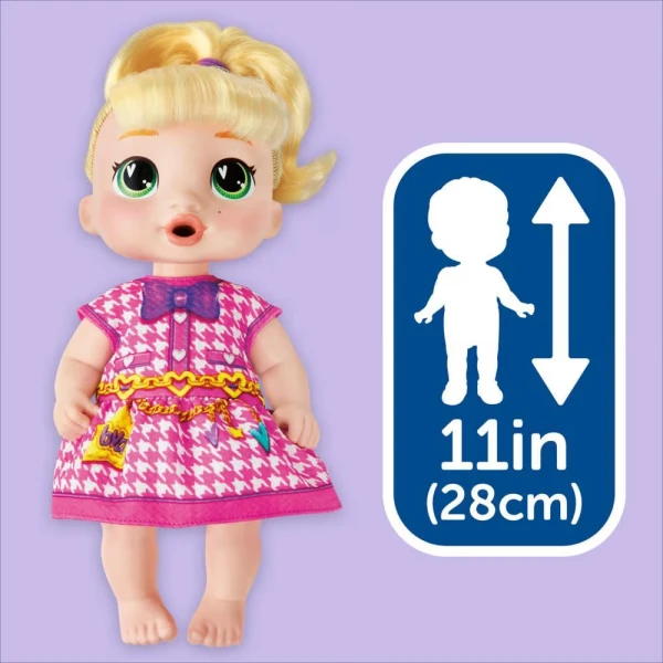 BABY ALIVE ΚΟΥΚΛΑ ΜΩΡΟ BUBBLY TEA PARTY LALA GOOGOO