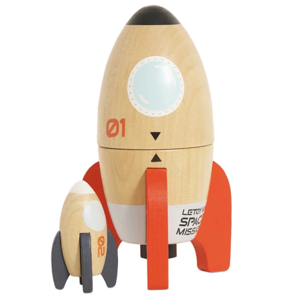 LE TOY VAN ΞΥΛΙΝΟΣ ΔΙΠΛΟΣ ΜΑΓΝΗΤΙΚΟΣ ΠΥΡΑΥΛΟΣ