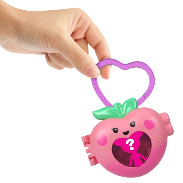 POLLY POCKET MINI ΣΕΤΑΚΙΑ ΜΕ ΦΡΟΥΤΑΚΙΑ - ΡΟΔΑΚΙΝΟ