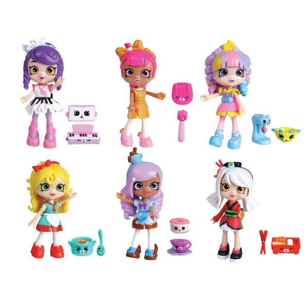 SHOPKINS HAPPY PLACES MINI DOLL & ACCESSORIES - 6 DESIGNS
