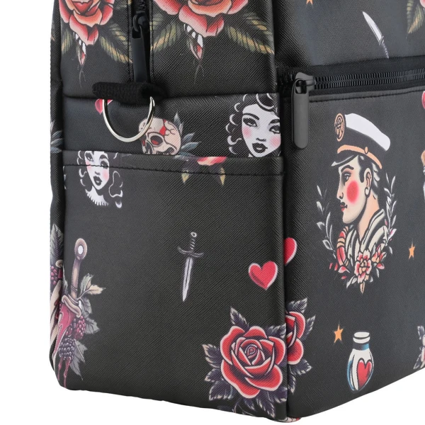 ESTIA HOME ART LUNCH BAG 7L - OLD SCHOOL INK