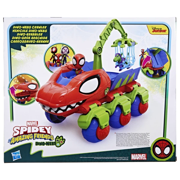 SPIDEY AND HIS AMAZING FRIENDS DINO WEBS TEAM VEHICLE