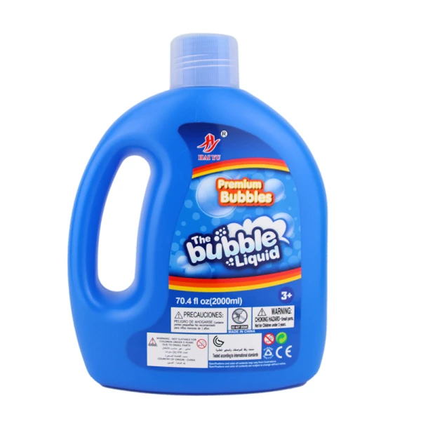LIQUID FOR SOAPBUBBLES 2L LITERS IN A BOTTLE