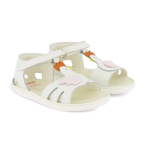 CAMPER KIDS GIRL SANDALS MIKO WHITE