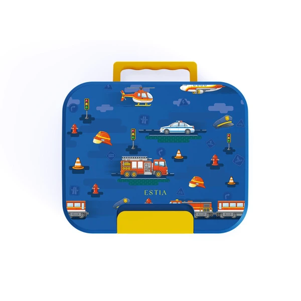 ΦΑΓΗΤΟΔΟΧΕΙΟ SAVE THE AEGEAN 950ml 3 ΑΝΟΞΕΙΔΩΤΕΣ ΑΠΟΣΠΩΜΕΝΕΣ ΘΗΚΕΣ CITY HEROES