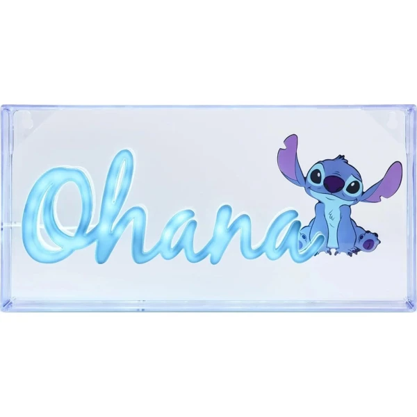 PALADONE DISNEY ΦΩΤΙΣΤΙΚΟ LED NEON STITCH OHANA (PP12800LS)