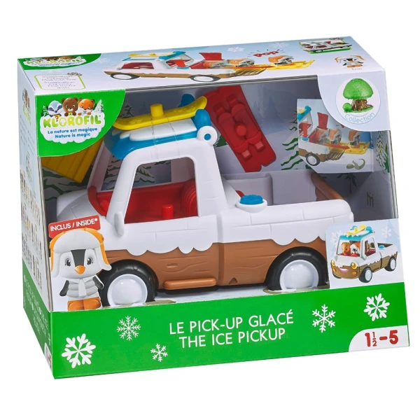 KLOROFIL EDUCATIONAL TOY ICE PICKUP WITH 1 CHARACTER & ACCESSORIES