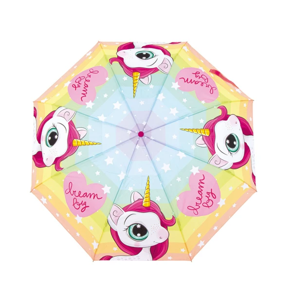 FOLDABLE UMBRELA 96 cm UNICORN - 3 DESIGNS