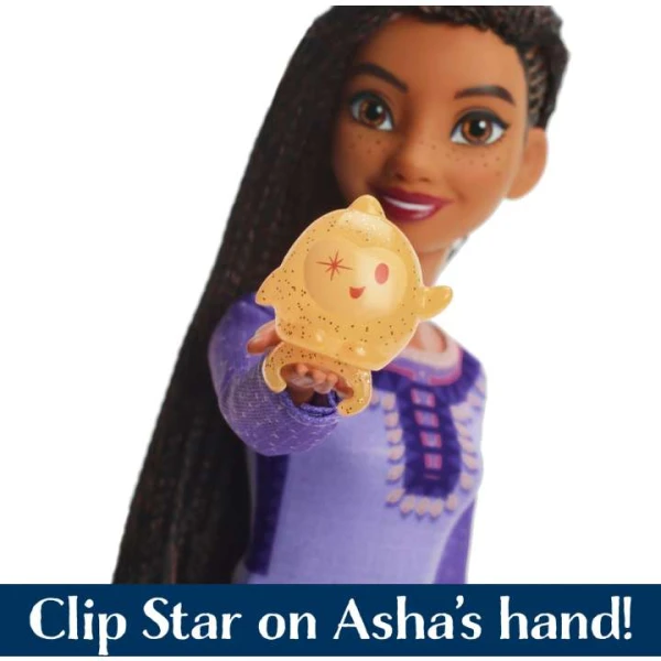 DISNEY WISHSINGING  BASIC DOLL ASHA OF ROSAS