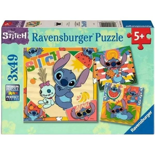 RAVENSBURGER ΠΑΖΛ 3X49 τεμ. STITCH