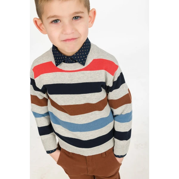 ENERGIERS PULLOVER BOY BEBE CARROT