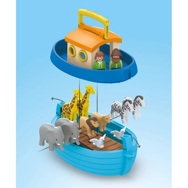 PLAYMOBIL JUNIOR Η ΚΙΒΩΤΟΣ ΤΟΥ ΝΩΕ