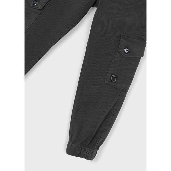 MAYORAL TROUSERS CARGO GREY DARK