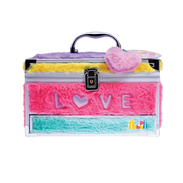 HAPPI HOBBI BEAUTY CASE WITH 50 ACCESSORIES FOR AGES 6+ 