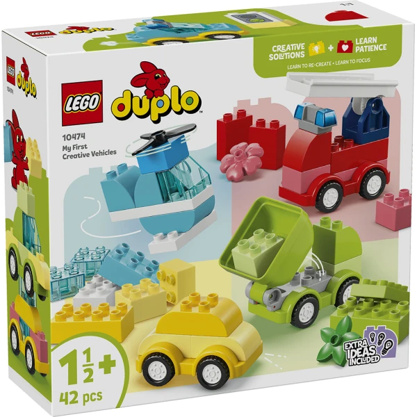 LEGO® DUPLO® MY FIRST ΔΗΜΙΟΥΡΓΙΚΑ ΟΧΗΜΑΤΑ