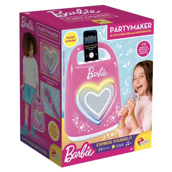 LISCIANI BARBIE PARTYMAKER - ΗΧΕΙΟ ΚΑΙ ΜΙΚΡΟΦΩΝΟ