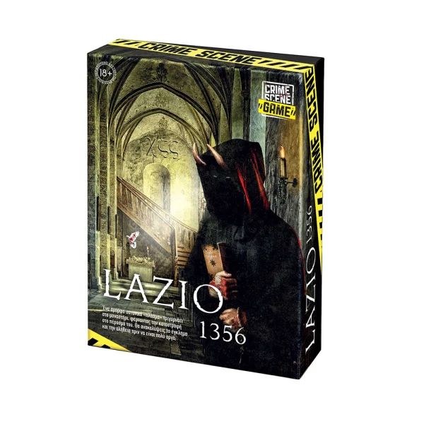 AS GAMES ΕΠΙΤΡΑΠΕΖΙΟ ΠΑΙΧΝΙΔΙ CRIME SCENE LAZIO 1356 ΓΙΑ ΗΛΙΚΙΕΣ 18+ ΧΡΟΝΩΝ ΚΑΙ 1+ ΠΑΙΚΤΕΣ