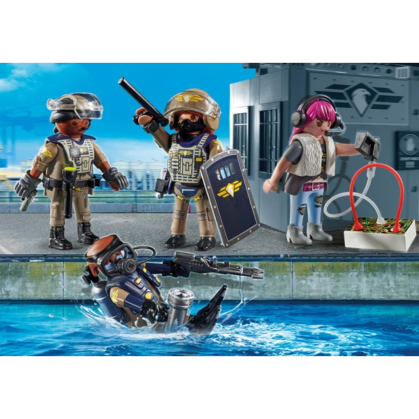 PLAYMOBIL CITY ACTION TACTICAL UNIT - FIGURE SET