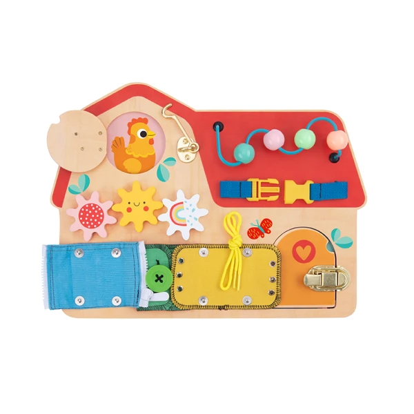 WOODEN ACTIVITY HOUSE